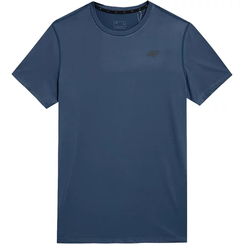 4f Tehnička sportska majica morsko plava / crna