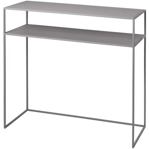 Blomus Svijetlo sivi metalni pomoćni stol 800x85 cm Fera – Cijene