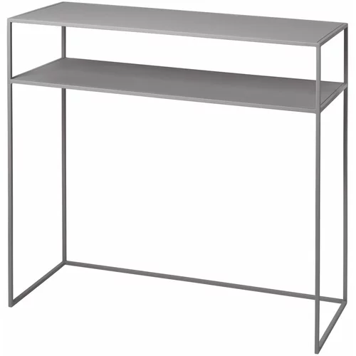 Blomus Svijetlo sivi metalni pomoćni stol 800x85 cm Fera –