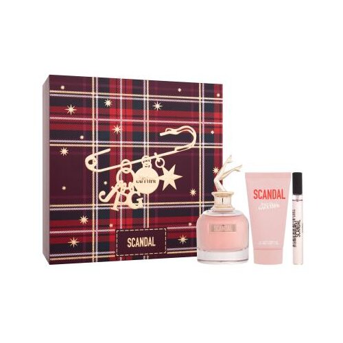 Jean Paul Gaultier ženski set Scandal Set EDP 80ml + Body Lotion 75ml + EDP 10ml Cene