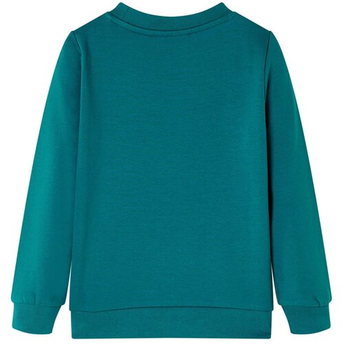  Dječja topla majica tamnozelena 140 Slike