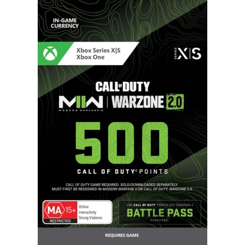  500 Modern Warfare II or Call of Duty: Warzone 2.0 Points XBOX LIVE Key GLOBAL Cene