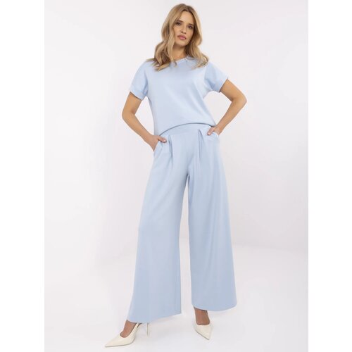RELEVANCE Sweatpants-RV-DR-A613.69-light blue Cene