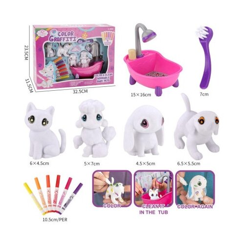 Set za kupanje i bojenje kućnih ljubimaca ( MKN659424 ) Slike