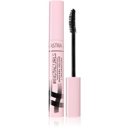 Astra Make-up #INSTACURLS maskara za volumen i uvijanje trepavica nijansa Black 10 ml Slike
