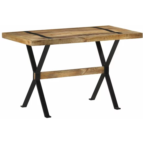 vidaXL Blagovaonski stol 120 x 60 x 76 cm od grubog drva manga