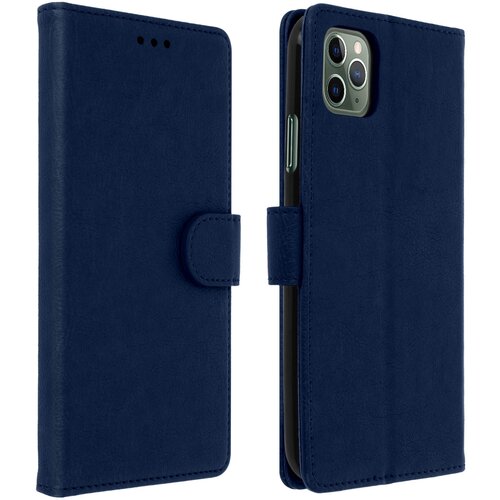 AVIZAR torbica za apple iphone 11 pro denarnica z nosilcem za videoposnetke, videz craquel&eacute;, modra noč, (5000015836) Cene