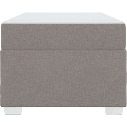 vidaXL Konstrukcija postelje Taupe 100 x 200 cm blago Cene