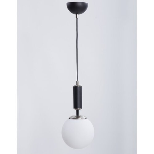 Squid Lighting bela/črna viseča svetilka s steklenim senčnikom ø 15 cm hector – Cene