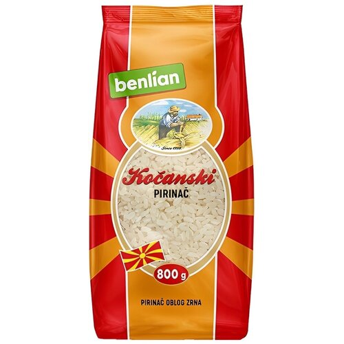Benlian Kočanski pirinač, Okruglo zrno, 800g Cene