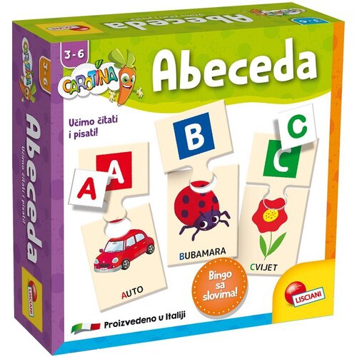 Lisciani Carotina abeceda Slike
