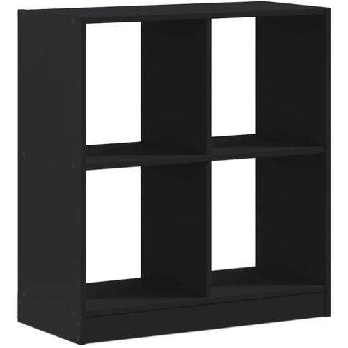Maison Chic Knjižna omara - Knjižni regal črna 68,5x32x75 cm inženirski les, (21723130) Slike