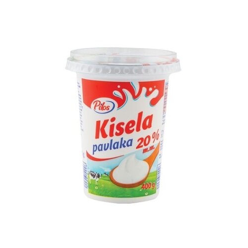 Pilos kisela pavlaka 20%mm 400g Cene