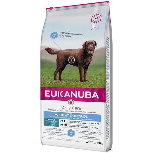 Eukanuba Daily Care Weigth Control Large Adult Dog - Varčno pakiranje: 2 x 15 kg Cijene