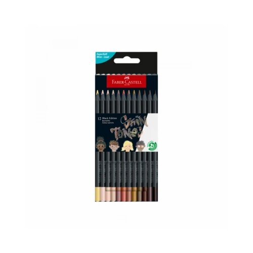 Faber-Castell Drvene bojice Black Edition 1/12 116414 SKIN TONE Slike