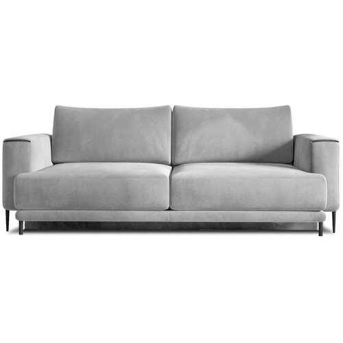 ELTAP Siva baršunasti sklopiva/s prostorom za odlaganje sofa 260 cm Dalia – Cijene