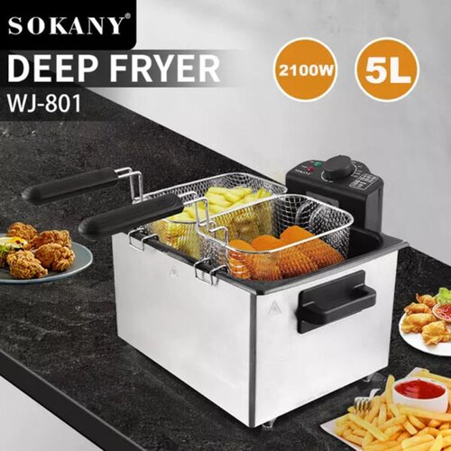  friteza od nerđajućeg čelika WJ-801 Slike