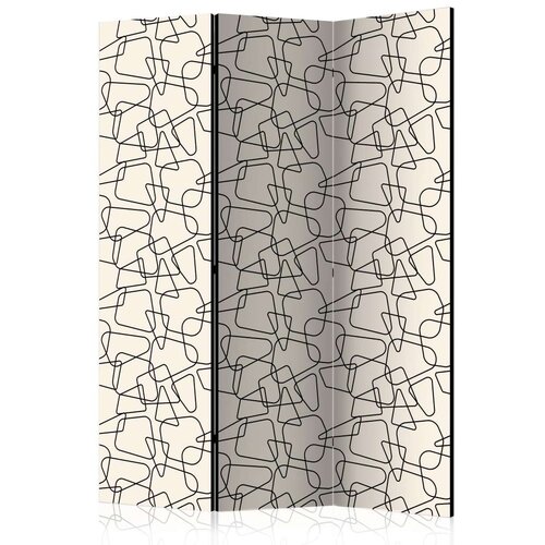  Paravan u 3 dijela - Rounded Geometry [Room Dividers] 135x172 Slike