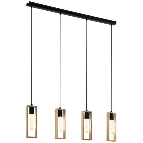 Eglo 44053 - Luster na sajli LITTLETON 4xE27/60W/230V Slike