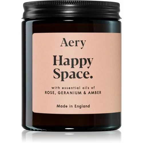 Aery Aromatherapy Happy Space dišeča sveča 140 g
