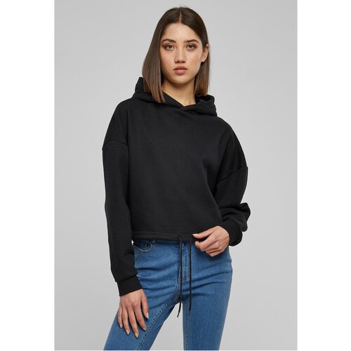 UC Curvy Women's oversized hoodie in black Slike