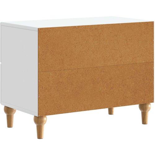  Noćni ormar Bijela 62 x 34,5 x 48 cm Konstruirano drvo Slike