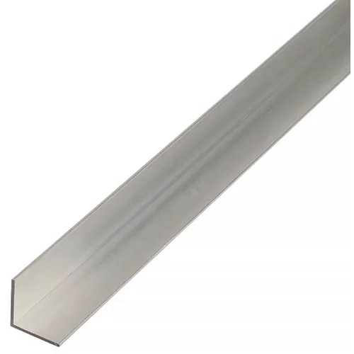 STABILIT Kotni profil Stabilit (2.000 x 50 x 50 mm, debelina: 3 mm, eloksiran aluminij, srebrn)