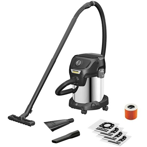 Karcher Usisivač za mokro i suho usisavanje KWD 3 S V-17/4/20 Anniversary Edition (1.000 W, Zapremina spremnika: 17 l) + BAUHAUS jamstvo 5 godina na uređaje na električni ili motorni pogon Cijene
