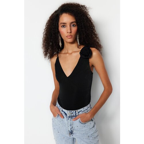 Trendyol Bodysuit - Black - Fitted Slike