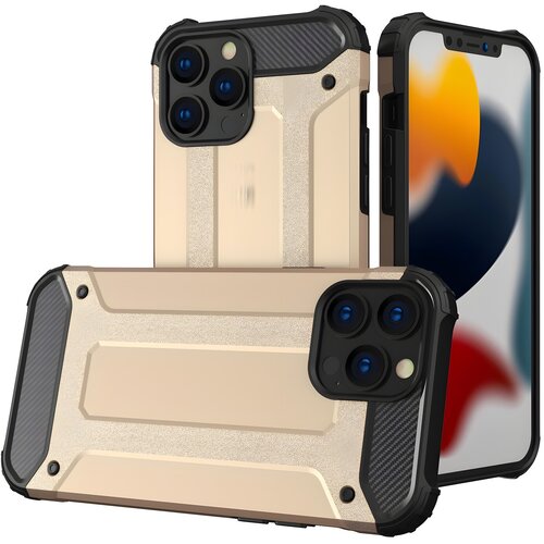 Oem Futrola Hybrid Armor za Samsung Galaxy A13 5G/Galaxy A04s - Zlatna Slike