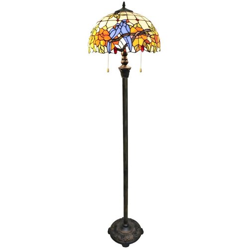  brilagi - tiffany vitražna podna lampa jungle 2xE27/60W/230V Cene
