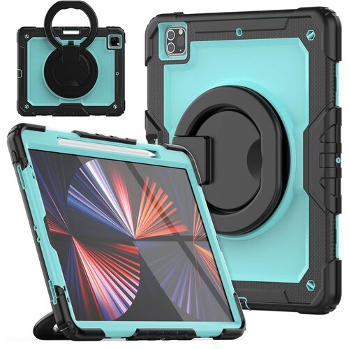 JTech Ohi&scaron;je za iPad Pro 5/4/3 12,9" s stojalom in naramnico Zeleno, (22025552) Cene