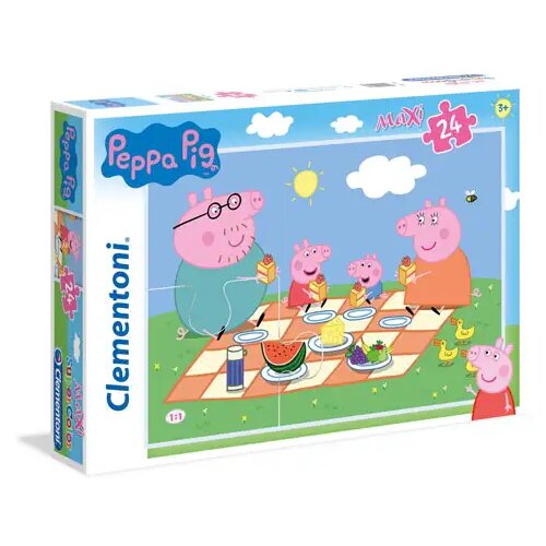Clementoni Peppa Praščić maxi puzzle 24kom - Cene