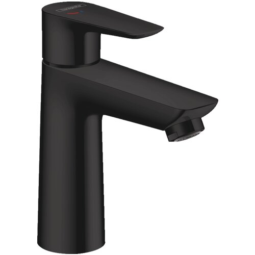 Hansgrohe enoročna armatura za umivalnik Talis E 110 CoolStart z zgornjim delom sifona - črna (71714670) Slike