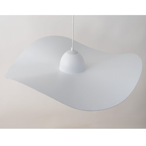  Visilica na sajli KAPELLO 1xE27/60W/230V prečnik 76 cm beli/zlatni Slike