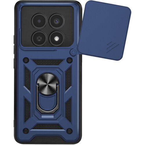 Oem Mayaxess, Ovitek z obročem za Redmi Note 15 5G z drsnim pokrovčkom kamere, Nočno modra, (5000273880) Cene