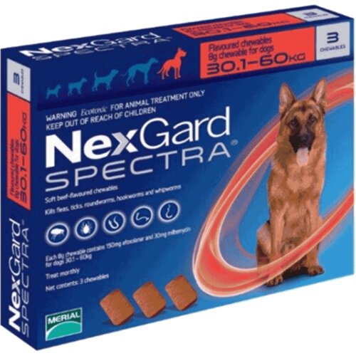 Merieal NexGard Spectra – savršena antiparazitska poslastica - psi 7.5–15 kg Cene
