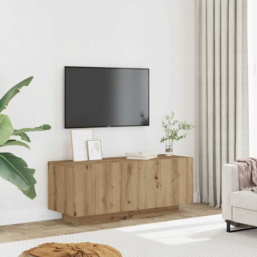 TV ormarić boja artisian hrast 100x35x40 cm konstruirano drvo Cene