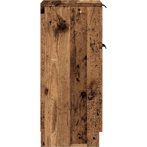  Komoda boja staro drvo 30 x 30 x 70 cm od konstruiranog drva Slike