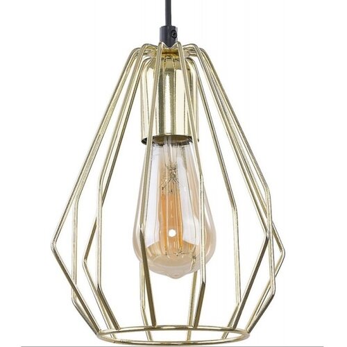  Luster na sajli BRYLANT 1xE27/60W/230V zlatna Slike