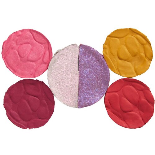 NYX Professional Makeup Limited Edition Avatar Pandoran Paradise Palette paleta osvetljevalcev in rdečil 6x3,2 g Slike