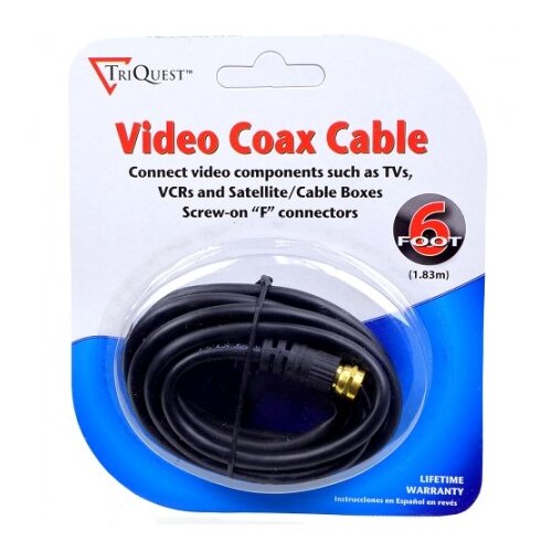 TriQuest Coaxial cable RG59 M/M 1.8m Cijene