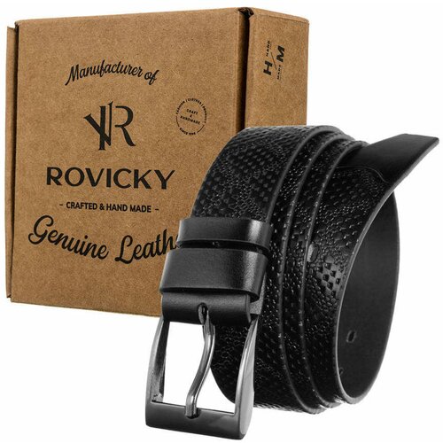 Fashion Hunters Leather belt ROVICKY Cene