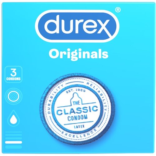 Durex classic kondomi 3 komada Slike