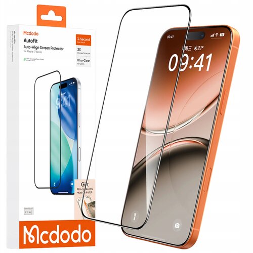 McDodo KALJENO STEKLO, MOČNO, SAMONASTAVLJIVO ZA APPLE IPHONE 17 AIR, (5000334263) Cene