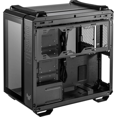 Asus kući&amp;scaron;te tuf gaming GT502 plus tg argb mid tower/atx/micro atx/mini itx/bez napajanja/crna Slike