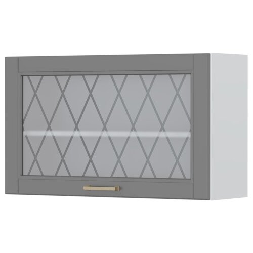 Jela VISEI ELEMENT S STEKLENIMI VRATCI ZA KUHINJO TARA V5-90-1KSP -Grafit mat lak Slike