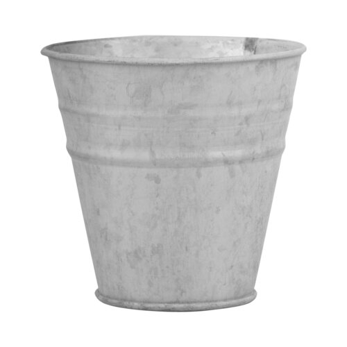 Esschert Design Cvetlični lonec - stari cink - M Cene