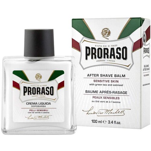 Proraso after shave balzam green tea & oatmeal - sensitive 100 ml Slike