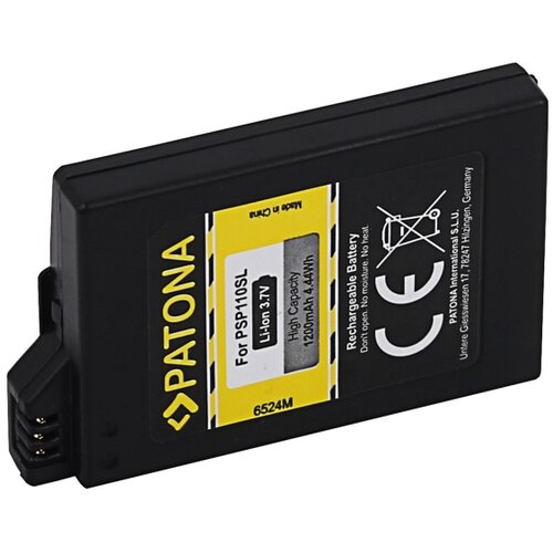 Patona Baterija za Sony PSP 2000/PSP 3000, 1200 mAh Li-ion, 3,7 V Slike